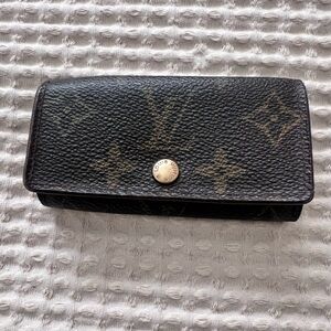 Louis Vuitton Dark Brown Monogram Key Case